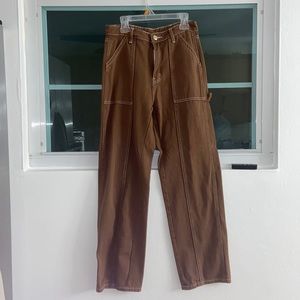 BROWN CARPENTER JEANS